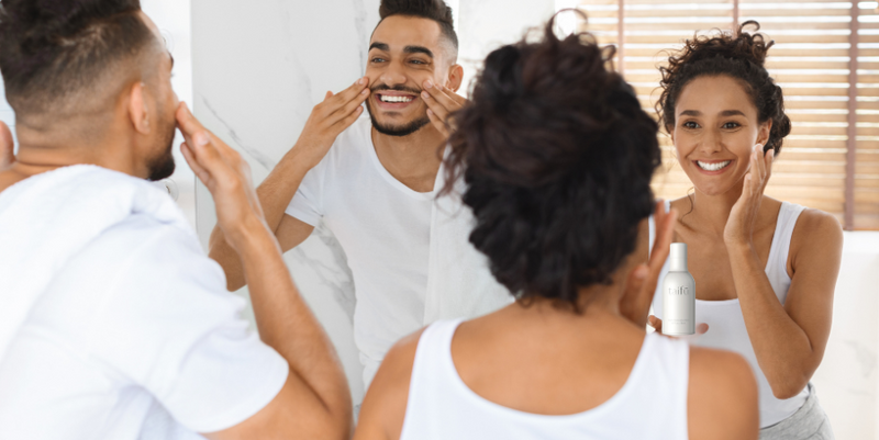 Rutina Facial en pareja