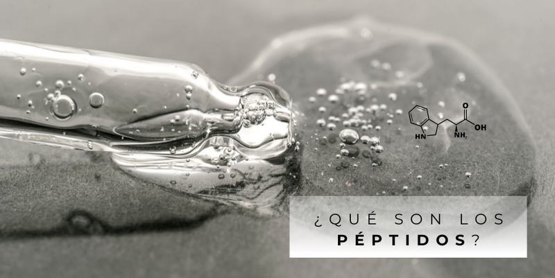 ¿Qué son los péptidos y cómo benfician a la piel?
